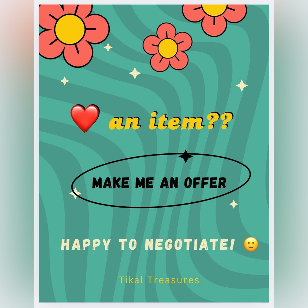Love an item - Make me an offer !! Happy to Negotiate 🙂